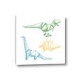 Picture of Geo Dinosaurs I _GroupedProduct_Square_Mini_ _GroupedProduct_Square_Canvas_