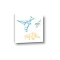 Picture of Geo Dinosaurs II _GroupedProduct_Square_Mini_ _GroupedProduct_Square_Canvas_