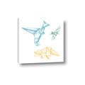 Picture of Geo Dinosaurs II _GroupedProduct_Square_Mini_ _GroupedProduct_Square_Canvas_