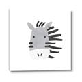 Picture of Zebra Drawing _GroupedProduct_Square_Mini_ _GroupedProduct_Square_Canvas_