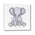 Picture of Nursery Elephant _GroupedProduct_Square_Mini_ _GroupedProduct_Square_Canvas_