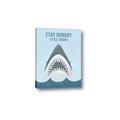Picture of Stay Hungry Shark _GroupedProduct_Rectangle_Portrait_Mini_ _GroupedProduct_Rectangle_Portrait_Canvas_
