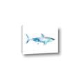 Picture of Blue Splash Shark I  _GroupedProduct_Rectangle_Landscape_Mini_ _GroupedProduct_Rectangle_Landscape_Canvas_