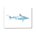 Picture of Blue Splash Shark II _GroupedProduct_Rectangle_Landscape_Mini_ _GroupedProduct_Rectangle_Landscape_Canvas_