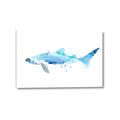 Picture of Blue Splash Shark III _GroupedProduct_Rectangle_Landscape_Mini_ _GroupedProduct_Rectangle_Landscape_Canvas_