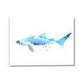 Picture of Blue Splash Shark III _GroupedProduct_Rectangle_Landscape_Mini_ _GroupedProduct_Rectangle_Landscape_Canvas_