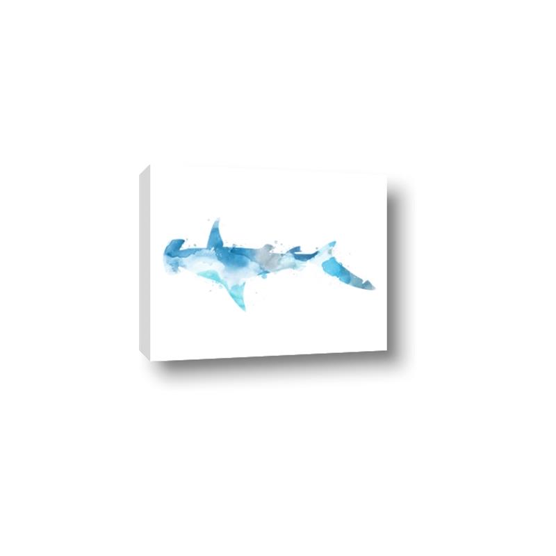 Picture of Blue Splash Shark IV _GroupedProduct_Rectangle_Landscape_Mini_ _GroupedProduct_Rectangle_Landscape_Canvas_