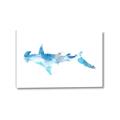 Picture of Blue Splash Shark IV _GroupedProduct_Rectangle_Landscape_Mini_ _GroupedProduct_Rectangle_Landscape_Canvas_