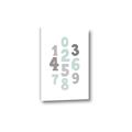 Picture of Mint Numbers _GroupedProduct_Rectangle_Portrait_Mini_ _GroupedProduct_Rectangle_Portrait_Canvas_
