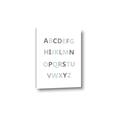 Picture of Mint Alphabet I _GroupedProduct_Rectangle_Portrait_Mini_ _GroupedProduct_Rectangle_Portrait_Canvas_