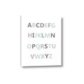 Picture of Mint Alphabet I _GroupedProduct_Rectangle_Portrait_Mini_ _GroupedProduct_Rectangle_Portrait_Canvas_