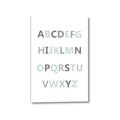 Picture of Mint Alphabet I _GroupedProduct_Rectangle_Portrait_Mini_ _GroupedProduct_Rectangle_Portrait_Canvas_