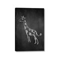 Picture of Chalk Giraffe _GroupedProduct_Rectangle_Portrait_Mini_ _GroupedProduct_Rectangle_Portrait_Canvas_