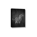 Picture of Chalk Zebra _GroupedProduct_Rectangle_Portrait_Mini_ _GroupedProduct_Rectangle_Portrait_Canvas_