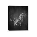 Picture of Chalk Zebra _GroupedProduct_Rectangle_Portrait_Mini_ _GroupedProduct_Rectangle_Portrait_Canvas_