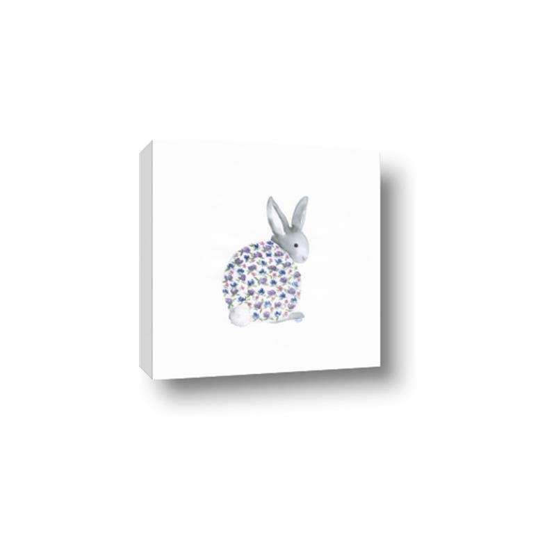 Picture of Baby Floral Bunny _GroupedProduct_Square_Mini_ _GroupedProduct_Square_Canvas_