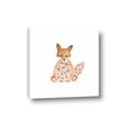 Picture of Baby Floral Fox _GroupedProduct_Square_Mini_ _GroupedProduct_Square_Canvas_