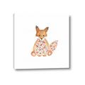 Picture of Baby Floral Fox _GroupedProduct_Square_Mini_ _GroupedProduct_Square_Canvas_
