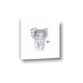 Picture of Baby Floral Elephant _GroupedProduct_Square_Mini_ _GroupedProduct_Square_Canvas_