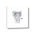 Picture of Baby Floral Elephant _GroupedProduct_Square_Mini_ _GroupedProduct_Square_Canvas_