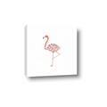 Picture of Baby Floral Flamingo  _GroupedProduct_Square_Mini_ _GroupedProduct_Square_Canvas_