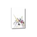 Picture of Flower Unicorn _GroupedProduct_Rectangle_Portrait_Mini_ _GroupedProduct_Rectangle_Portrait_Canvas_