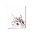 Picture of Flower Unicorn _GroupedProduct_Rectangle_Portrait_Mini_ _GroupedProduct_Rectangle_Portrait_Canvas_
