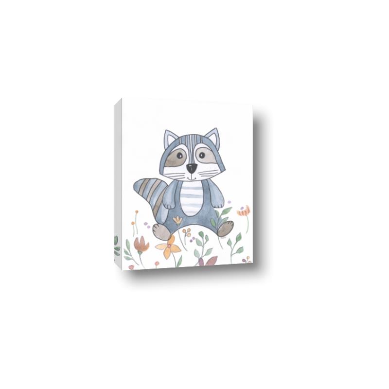 Picture of Cartoon Raccoon _GroupedProduct_Rectangle_Portrait_Mini_ _GroupedProduct_Rectangle_Portrait_Canvas_