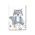 Picture of Cartoon Raccoon _GroupedProduct_Rectangle_Portrait_Mini_ _GroupedProduct_Rectangle_Portrait_Canvas_