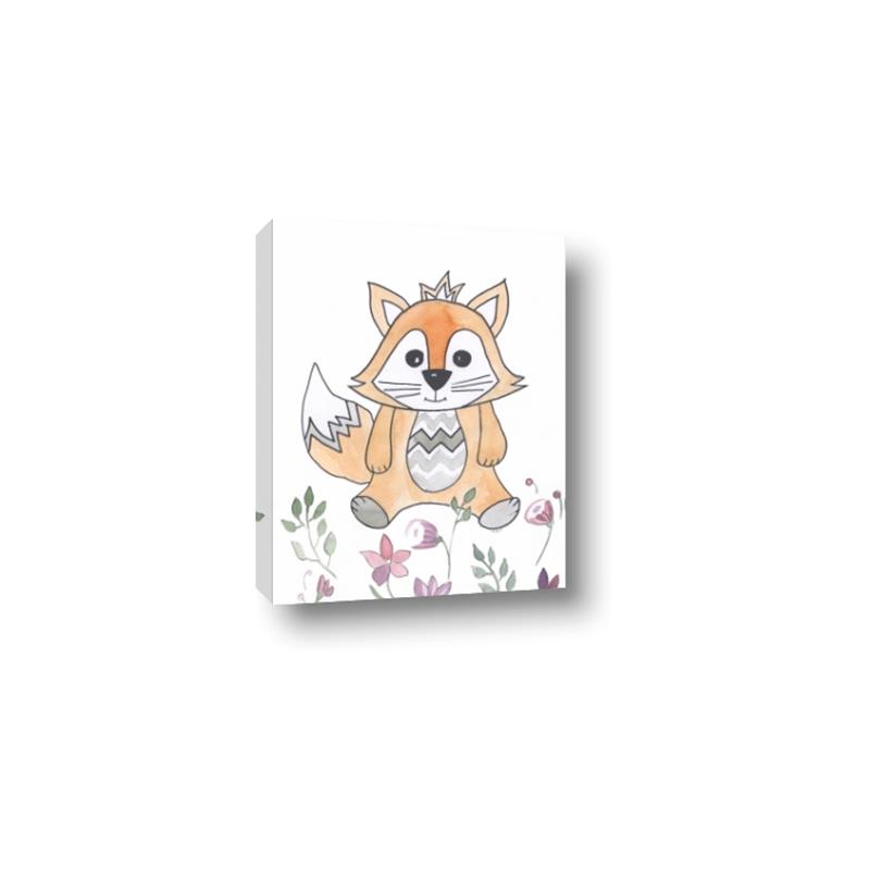 Picture of Cartoon Fox  _GroupedProduct_Rectangle_Portrait_Mini_ _GroupedProduct_Rectangle_Portrait_Canvas_