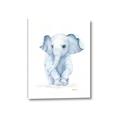 Picture of Baby Blue Elephant _GroupedProduct_Rectangle_Portrait_Mini_ _GroupedProduct_Rectangle_Portrait_Canvas_