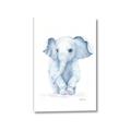 Picture of Baby Blue Elephant _GroupedProduct_Rectangle_Portrait_Mini_ _GroupedProduct_Rectangle_Portrait_Canvas_