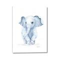 Picture of Baby Blue Elephant _GroupedProduct_Rectangle_Portrait_Mini_ _GroupedProduct_Rectangle_Portrait_Canvas_