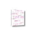Picture of I love you  _GroupedProduct_Rectangle_Portrait_Mini_ _GroupedProduct_Rectangle_Portrait_Canvas_