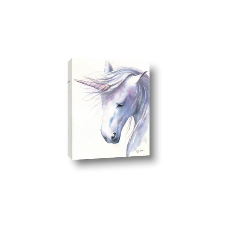 Picture of Purple Unicorn l _GroupedProduct_Rectangle_Portrait_Mini_ _GroupedProduct_Rectangle_Portrait_Canvas_