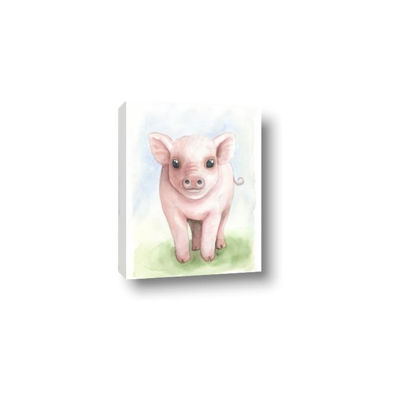 Picture of Farm Pig _GroupedProduct_Rectangle_Portrait_Mini_ _GroupedProduct_Rectangle_Portrait_Canvas_