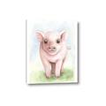 Picture of Farm Pig _GroupedProduct_Rectangle_Portrait_Mini_ _GroupedProduct_Rectangle_Portrait_Canvas_