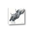Picture of Mom and baby Zebra _GroupedProduct_Square_Mini_ _GroupedProduct_Square_Canvas_