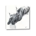Picture of Mom and baby Zebra _GroupedProduct_Square_Mini_ _GroupedProduct_Square_Canvas_