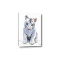 Picture of White Tiger Cub _GroupedProduct_Rectangle_Portrait_Mini_ _GroupedProduct_Rectangle_Portrait_Canvas_