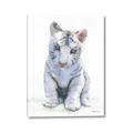 Picture of White Tiger Cub _GroupedProduct_Rectangle_Portrait_Mini_ _GroupedProduct_Rectangle_Portrait_Canvas_