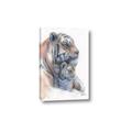 Picture of Mom and Baby Tiger _GroupedProduct_Rectangle_Portrait_Mini_ _GroupedProduct_Rectangle_Portrait_Canvas_