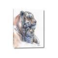 Picture of Mom and Baby Tiger _GroupedProduct_Rectangle_Portrait_Mini_ _GroupedProduct_Rectangle_Portrait_Canvas_