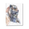 Picture of Mom and Baby Tiger _GroupedProduct_Rectangle_Portrait_Mini_ _GroupedProduct_Rectangle_Portrait_Canvas_