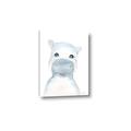 Picture of Halle Hippo _GroupedProduct_Rectangle_Portrait_Mini_ _GroupedProduct_Rectangle_Portrait_Canvas_