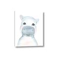 Picture of Halle Hippo _GroupedProduct_Rectangle_Portrait_Mini_ _GroupedProduct_Rectangle_Portrait_Canvas_