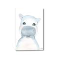 Picture of Halle Hippo _GroupedProduct_Rectangle_Portrait_Mini_ _GroupedProduct_Rectangle_Portrait_Canvas_