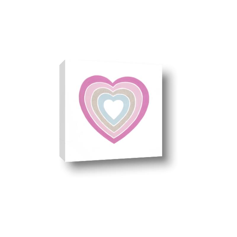 Picture of Heart Rainbow II _GroupedProduct_Square_Mini_ _GroupedProduct_Square_Canvas_