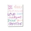 Picture of Be Funny  _GroupedProduct_Rectangle_Portrait_Mini_ _GroupedProduct_Rectangle_Portrait_Canvas_