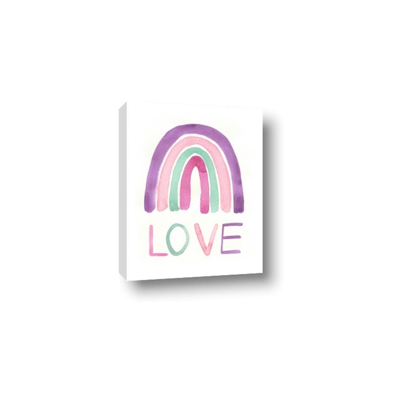 Picture of Love Rainbow _GroupedProduct_Rectangle_Portrait_Mini_ _GroupedProduct_Rectangle_Portrait_Canvas_